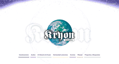 Desktop Screenshot of kryonespanol.com